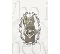 Who Is Meow: A Vintage Monochrome Journal To Keep Your Brilliant Thoughts Alive