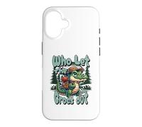 Who Let The Crocs Out Hiking Backpack Gator Croc Trekking Case for iPhone 16