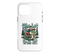Who Let The Crocs Out Hiking Backpack Gator Croc Trekking Case for iPhone 16 Pro Max