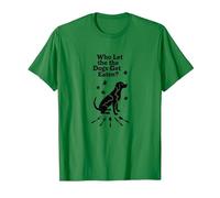 Who Let The Dogs Get Eaten? They're Eating The Dogs T-Shirt, Men, Kelly Green, M