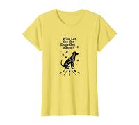 Who Let The Dogs Get Eaten? They're Eating The Dogs T-Shirt, Women, Lemon, M