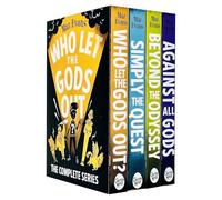 Who Let the Gods Out The Complete Series 4 Books Collection Set By Maz Evans (Who Let the Gods Out, Simply the Quest, Beyond the Odyssey, Against All Gods)