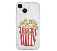 Who Loves Popcorn TPU Mobile Phone Basic Cases Compatible with iPhone 13 Mini/13/13 Pro/13 Pro Max Anti-Scratch Covers