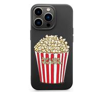 Who Loves Popcorn TPU Mobile Phone Basic Cases Compatible with iPhone 13 Mini/13/13 Pro/13 Pro Max Anti-Scratch Covers