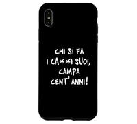 Who Makes His Cabbage, Campa Hundred Years - Popular Wisdom Case for iPhone XS Max