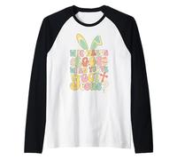 Who Needs Eggs When You got Jesus Christian Resurrection Raglan Baseball Tee