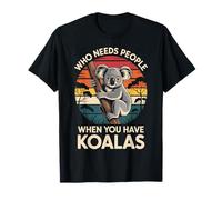 Who Needs People When You Have Koalas Funny Koala Bear T-Shirt