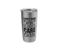 Who Needs Superpowers? Stainless Steel Insulated Tumbler