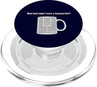 Who Said I Didn't Have A Gemara Kup? Hebrew Designs, Jewish PopSockets PopGrip for MagSafe