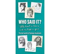 Who Said It? : Pack of 50 Tracts [New Ed] (Evangelistic tracts)