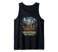 Who Summoned The Treats Seance Halloween Dog Tank Top