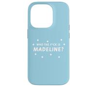 Who the Fck is Madeline? | Cute, Polka dot Funny Design Case for iPhone 14 Pro