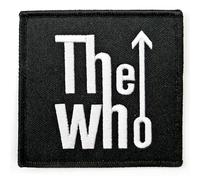 Who - the - The Who Patch Arrow Logo Black