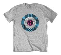 The Who T Shirt 5X5 Target Blocks Band Logo new Official Mens Grey