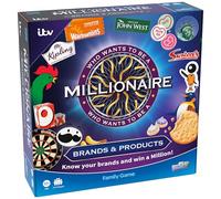 Who Wants to Be a Millionaire Official Brand Edition Board Game | Use Lifelines, Climb the Money Ladder | Family Trivia Quiz Based on the TV Show | 2+ Players