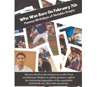 Who Was Born On February 7th: Famous Birthdays of Notable People