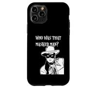 Who was that masked man lone ranger mask retro classic tv Case for iPhone 11 Pro