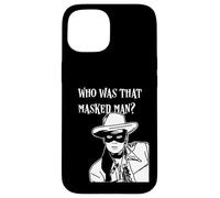 Who was that masked man lone ranger mask retro classic tv Case for iPhone 15