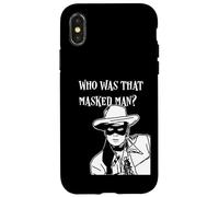 Who was that masked man lone ranger mask retro classic tv Case for iPhone X/XS