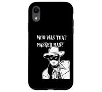 Who was that masked man lone ranger mask retro classic tv Case for iPhone XR