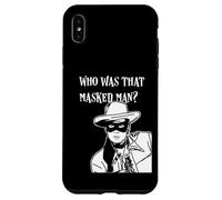 Who was that masked man lone ranger mask retro classic tv Case for iPhone XS Max