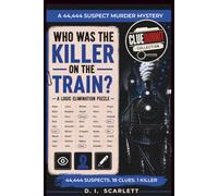 Who Was the Killer on the Train? 44,444 SUSPECT Murder Mystery | Logic Elimination Puzzle | CLUEDUNNIT COLLECTION©