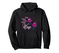 Who What When Where Wine Pullover Hoodie