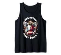 Who Would Jesus Draft Funny Fantasy Football Christian Sport Tank Top