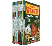 Who Would Win Collection 26 Books Set By Jerry Pallotta (Falcon Vs. Hawk, Hornet Vs. Wasp, Ultimate Jungle Rumble, Shark Rumble, Whale vs. Giant Squid, Lobster vs. Crab & More)