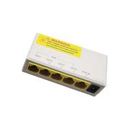 Whoasyst 100Mbps PoEs Splitter 1 Input to 4 Outputs with Overloads Short Circuits and Over Temperature Protections for Secure Networking Expansion Wall Mount PoE