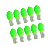 Whoasyst 10Pcs Electronic Light Glow Stick Bright Fishing Lightstick Led Lamp Fishing Float Accessory Simple Installation Electronic Light Glow Stick