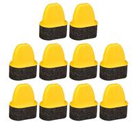 Whoasyst 10Pcs Multipurpose Leather Care Brush Applicator Shoe Polish Applicator Sponge for Shoes Bags Belts Footwear Accessories Multipurpose Brush