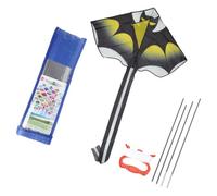 Whoasyst 120cm Polyester Kite Encourages Outdoor Exploration and Parent Child Interaction Long Tail with Reel Single Line