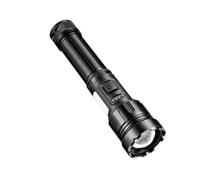 Whoasyst 2. 5000mAh Flashlight IP67 Side Light & Digital Battery Display For Emergencies Outdoor Telescopic Camping Light