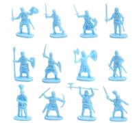 Whoasyst 200PCS Miniature Soldier Small Model Mannequin Children Fighting Toy Multiple Postures Soldiers Figures