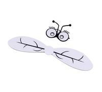 Whoasyst 2Pcs Fly Costume Insectile Costume Accessories Felts Wing with Fly Set Halloween Cosplay Costumes Adult Kids Insectile Costume Accessories