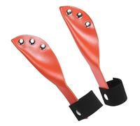 Whoasyst 2Pcs Leather Climbing Spikes Cover Replacement Tree Spikes Protector Caps for Hiking and Outdoor Activity Soft Splke Caps Guard