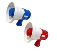 Whoasyst 2Pcs Portable Double Tone Small Speakers Amplifier with Playback Capability Ideal for Teachers Performers Event Hosts Speakers