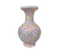 Whoasyst 3D Puzzle Vase with LED Glow, 200-Piece ABS Flower Vase Craft Set with Removable Water Cup for Adult Home Decor Led Decorative