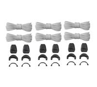 Whoasyst 3Pairs Adjustable Shoelace Elastic Shoe Laces with Cord Fasteners 120cm / 140cm / 160cm Sneakers Lace for Athletic Shoe Quick Lace Footwear