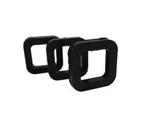 Whoasyst 3Pcs / 6Pcs Pads Hitch Receiver Pad for 2In Mounts Provide Cushion Reduce Rattle and Noise Rubber Cushion Extend Life of Equipment