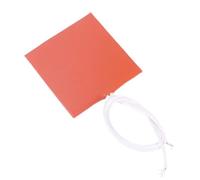 Whoasyst 5x5cm Flexible Silicone Heating Pad 12V Featuring Waterproof Build Electrothermal Membrane for Individual Projects Waterproof Heating Mat