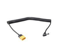 Whoasyst 60 Male/Female to 5.5mmx2.5mm 5525 Power Adapter Spring Connector Cable for Soldering Iron Electronic Project Power Cable