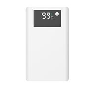 Whoasyst 6x18650 Battery Powerbanks Kits Fast Charging Not Welding Required Two USB Port Real Time Capacity Monitors Fast Charging Battery Case