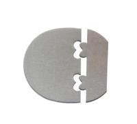 Whoasyst Acrylic Table Tennis Rubber Alignment Plate Precise Adhesive Positioning Tool For Racket Assembly PingPong Ball Rubber Assisted Positioning Partition