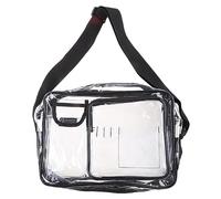 Whoasyst Anti-static Clear PVC Shoulder Cleanroom Tool Bag Put Computer Tools Working In Clean Room 14inch For Women Men Antistatic Bag Small