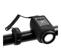 Whoasyst Bicycles Horn With Large Ranges Floodlights Mountain Bike Electronic Bells For Everyday Playing Shockproofed