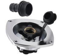 Whoasyst Campers Water Fill Inlet Check Valves City Inlet Resistant PP Not Return Flows Control Leakproof Campers Filling Port