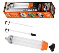 Whoasyst Capacity 500CC Fluid Extractor for Automotive Use Built of Tough PVC with Comfortable Hold Design Clear Oil Fan