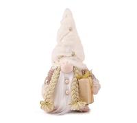 Whoasyst Christmas Faceless Doll With LED Light Decoration Scandinavian Tomtes For Farmhouse Kitchen Tiered Tray Faceless Doll